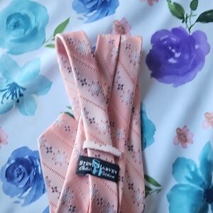 Steve Harvey Land Pink Floral Tie